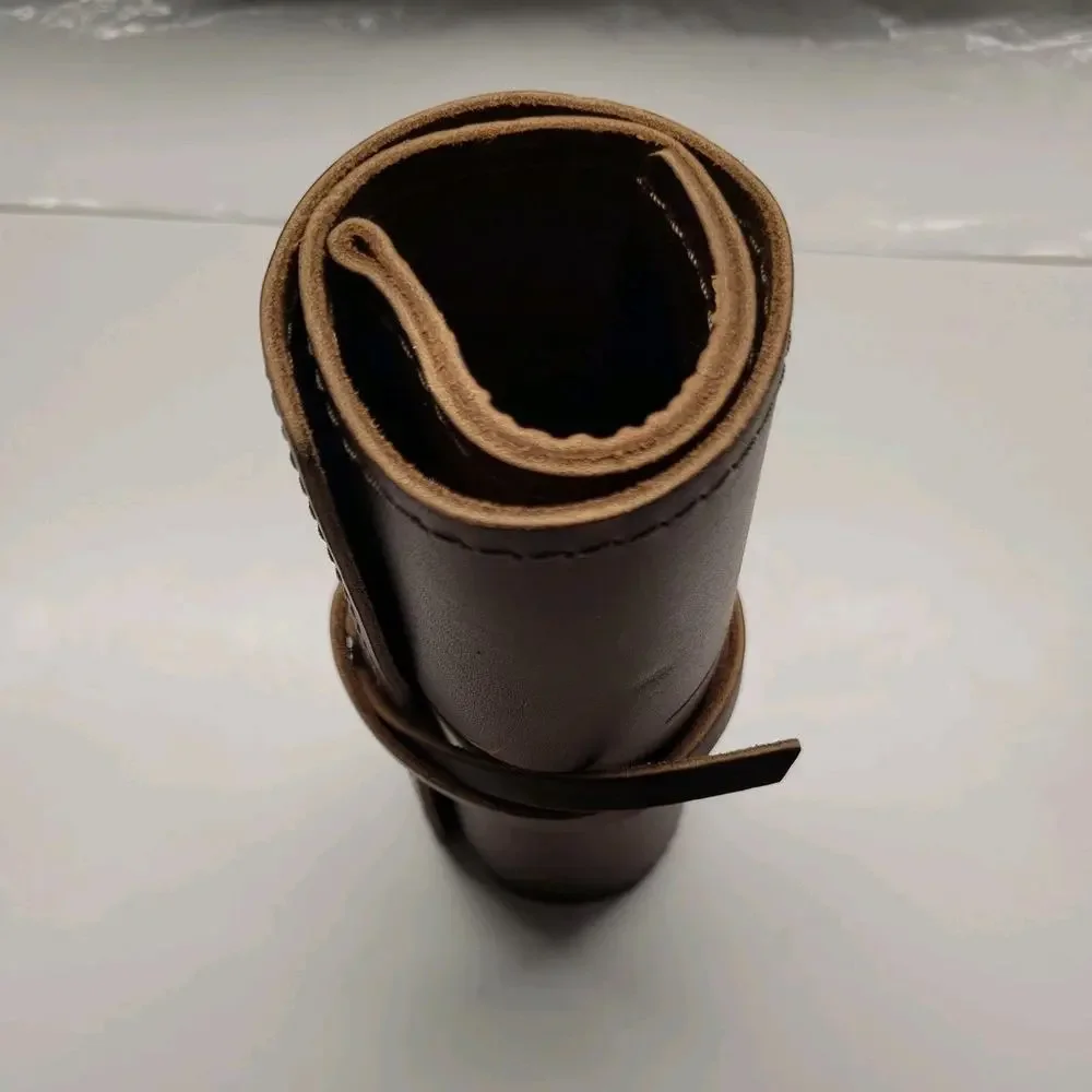 Rustico Saddle Leather Sidekick Organizer Bag Roll